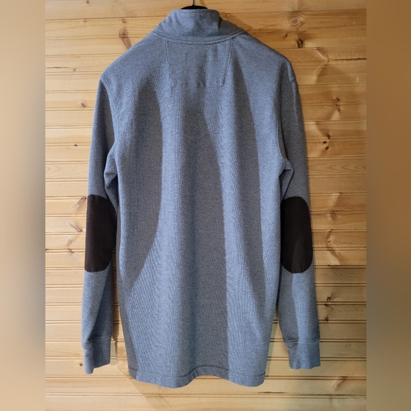 Large grey cotton sweater - Picture 3 of 8